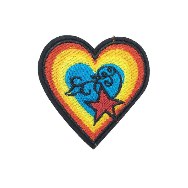 PC3297 - Heart n' Star (Iron On)
