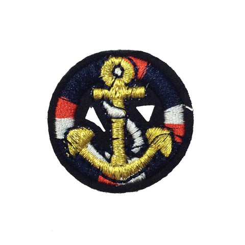 PC3253 - Tiny Anchor Badge (Iron On)