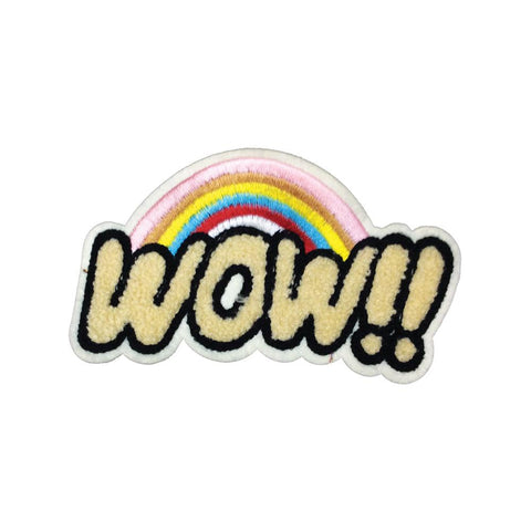 PC3219 - Fur WOW Rainbow (Sew On)