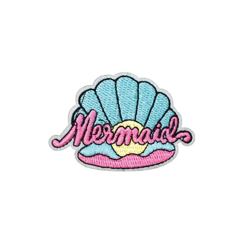 PC3242 - Mermaid Shell Clam (Iron On)