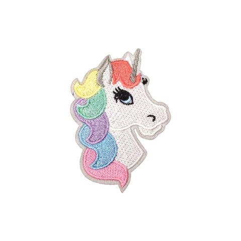 PC3244 - Pretty Unicorn Head (Iron On)