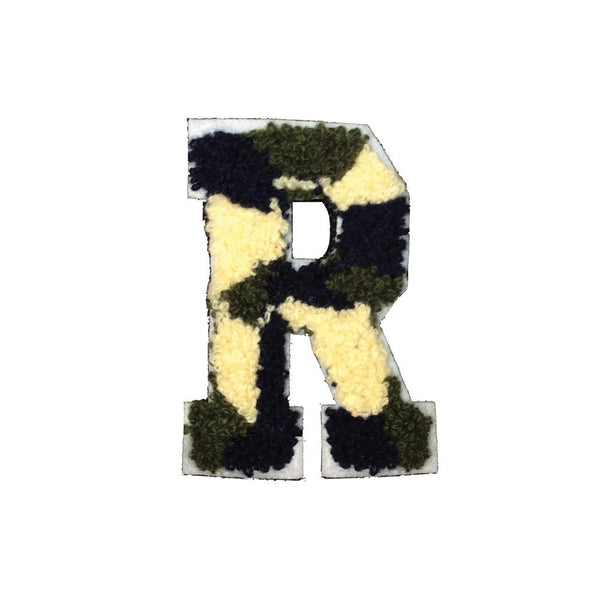 PC3261R - Fur Letter R (Sew On)