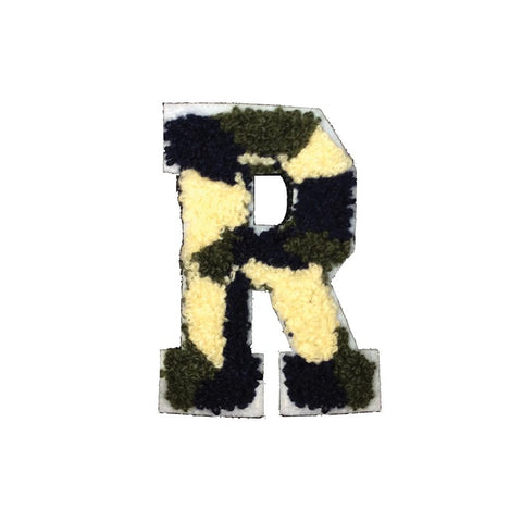 PC3261R - Fur Letter R (Sew On)