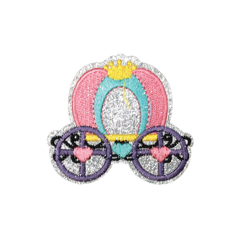 PC3317 - Princess Carriage Glitter (Iron On)