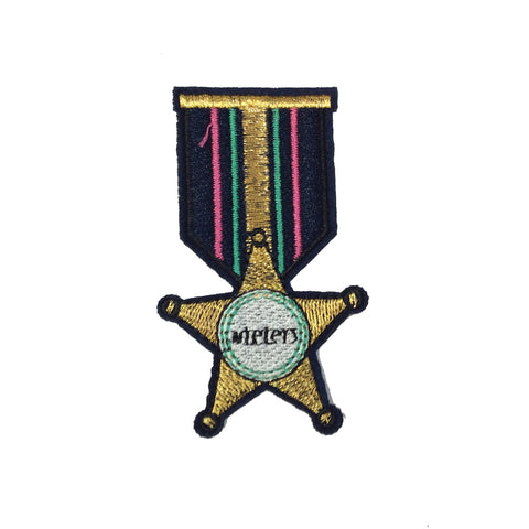 PC3224 - Gold Star Medal (Iron On)