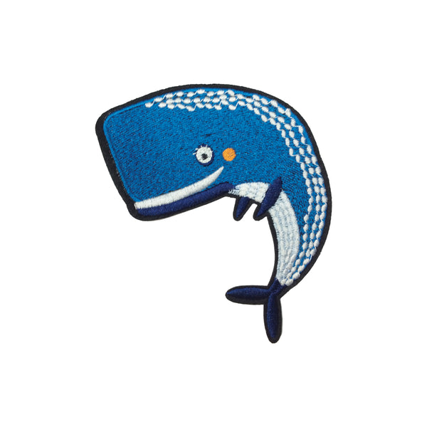 PC3191 - Blue Whale Cartoon (Iron On)