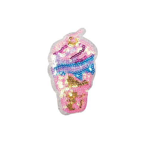 PC3186 - Sequin Ice Cream (Iron On)