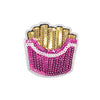 PC3187 - Sequin Pink Fries (Iron On)