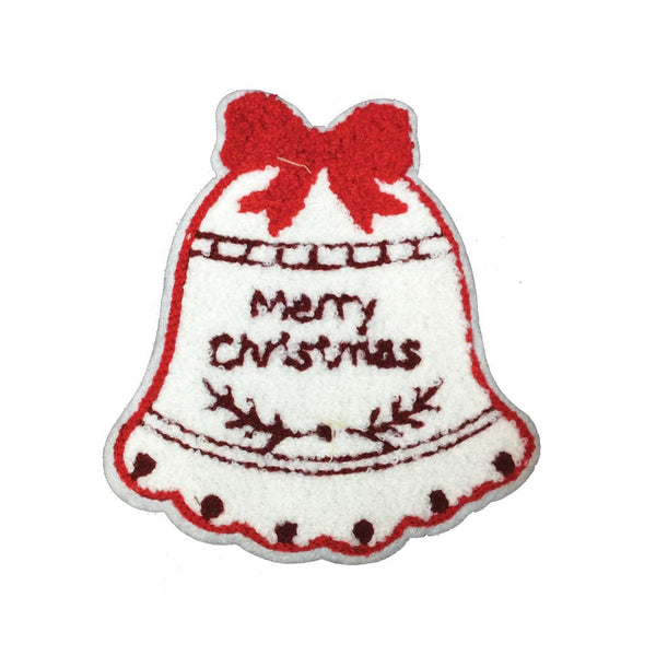 PC3395 -  Fur Merry Christmas Bell (Iron On)
