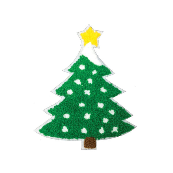 PC3396 -  Fur Merry Christmas Tree (Iron On)