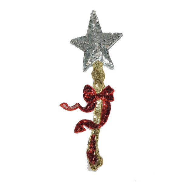 PC3334B - Red Sequin Wand (Sew On)