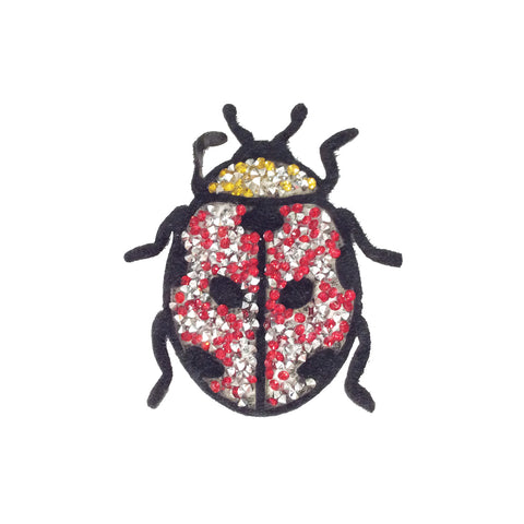 PC3534A - Red Stone Ladybird (Iron On)