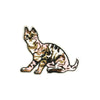 PC3531 - Brown Striped Cat (Iron On)