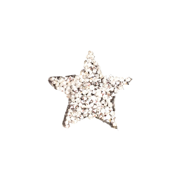 PC3535 - Silver Stone Star (Iron On)