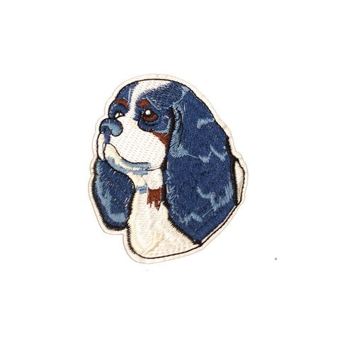 PC3558 - Blue Cavalier Dog (Iron On)