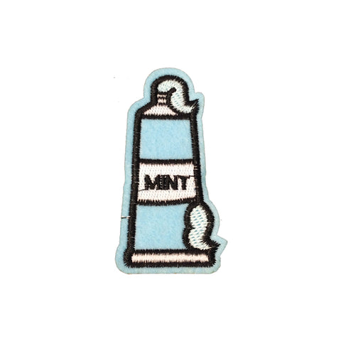 PC3555 - Mint Blue Toothpaste (Iron On)