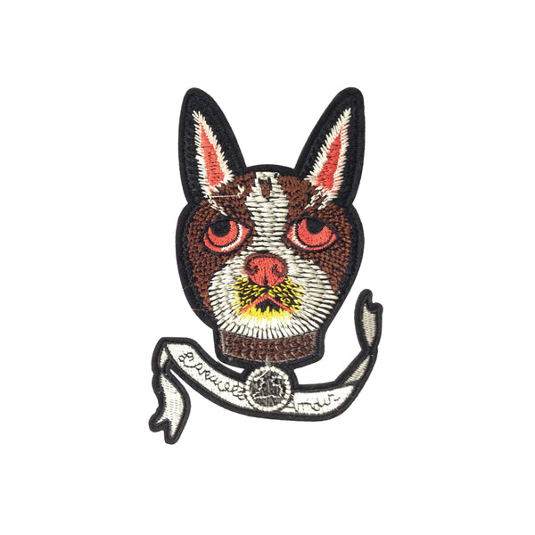 PC3644C - Royal Tag Dog Head (Iron On)