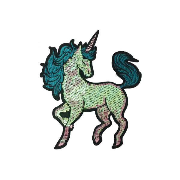 PC2422A - Sequin Pink Unicorn L (Iron On)
