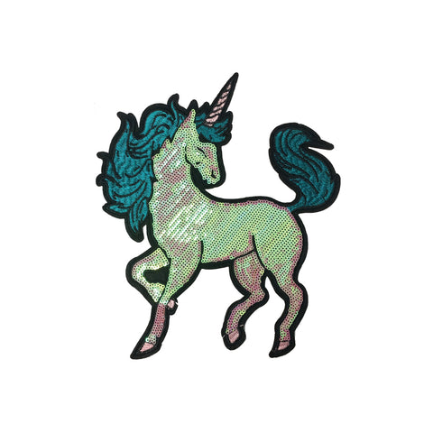 PC2422A - Sequin Pink Unicorn L (Iron On)