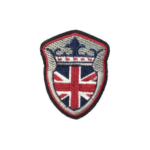 PT1268 - England Union Jack Flag Badge (Iron on)