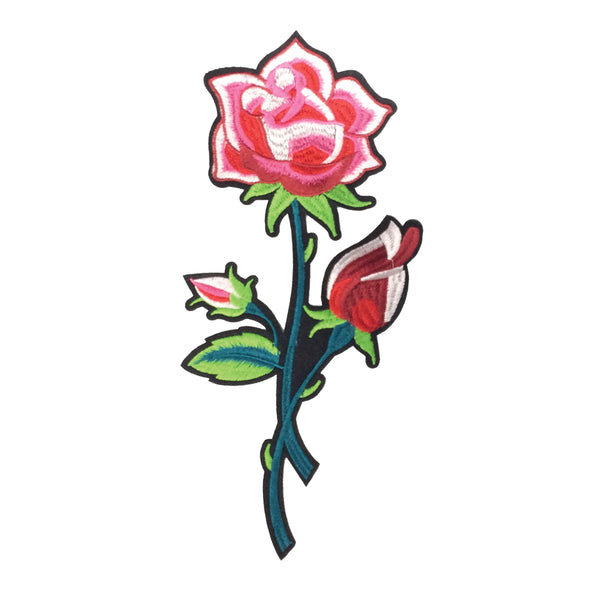 PC3028 - Shades Of Pink Rose Flower (Iron on)