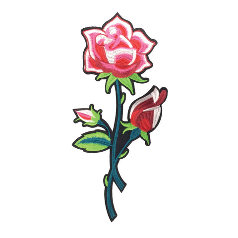 PC3028 - Shades Of Pink Rose Flower (Iron on)