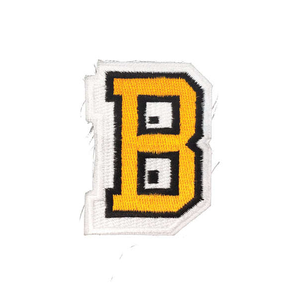 PC3846B - Jersey Alphabet Orange Letter B (Iron On)