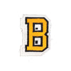 PC3846B - Jersey Alphabet Orange Letter B (Iron On)