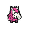 PC3839C - Reversible Double Sequin Pink White Unicorn (Iron On)