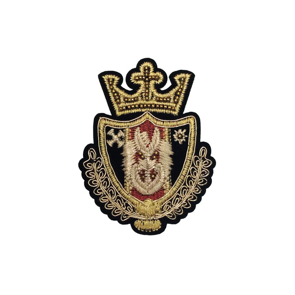 PC4174 - Gold Crown Emblem (Sew On)