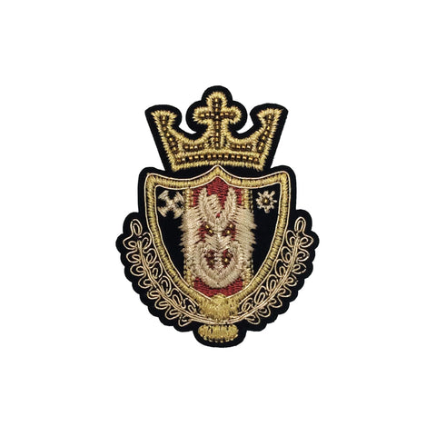 PC4174 - Gold Crown Emblem (Sew On)