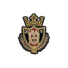 PC4174 - Gold Crown Emblem (Sew On)