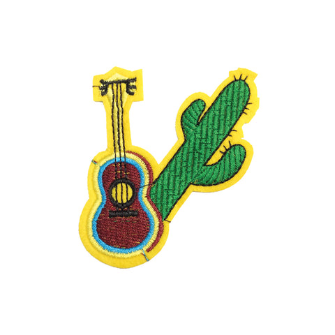 PC3452 - Guitar Cactus (Iron On)