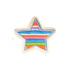 PC3450 - Blue Stripe Star (Iron On)