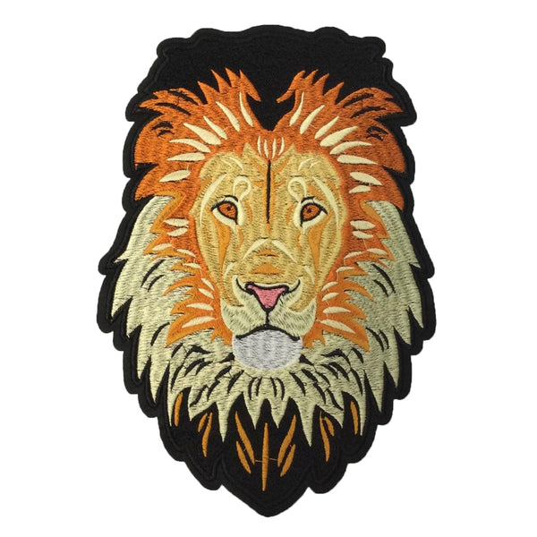 PC4150 - Fiery Lion Mane Head (Iron On)