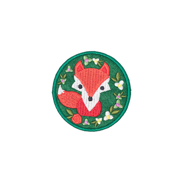 PH1953 - Red Fox Green Back (Iron On)