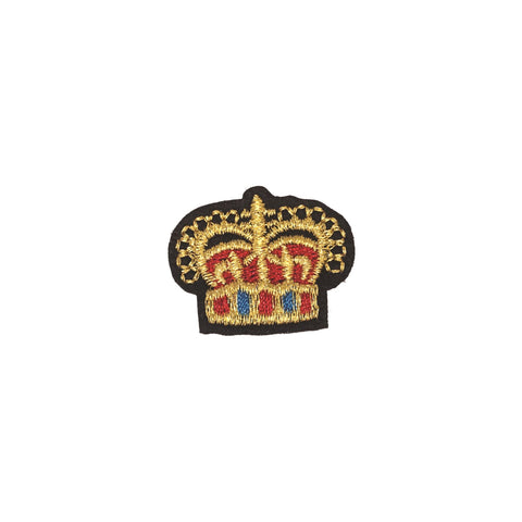 PC2308 - Small gold Royal crown (Iron on)