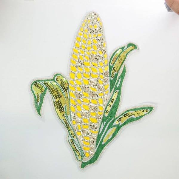 PC2827 - Sequin Stoned Corn L (Sew On)