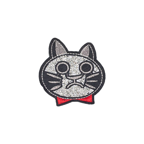 PH1985 - Stone Cat Head (Iron on)