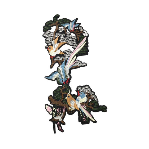 PC3573 - Birds In High Trees XL (Iron On)