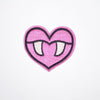 PC2115 - Pink Vampire Heart (Iron On)