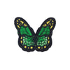 PC2418E - Green Yellow Dotted Butterfly (Iron On)