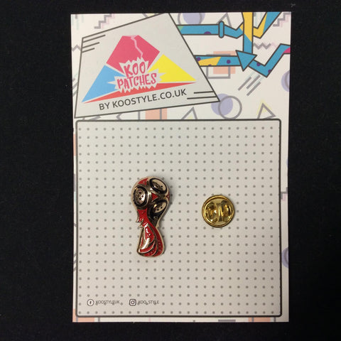 MP0260 - Gold Football World Cup Sports Metal Pin Badge