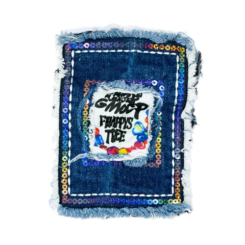 PC2792 - Sequin Denim Happy Tree (Sew On)