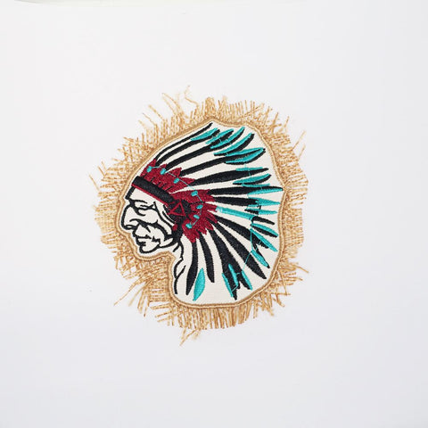 PC2384 - Native American Head (SEW ON)