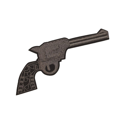 PC3124L - Silver Gun Left (Iron On)