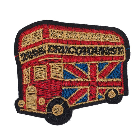 PC2382 - London Bus Union Jack (Iron On)