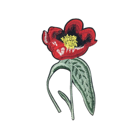 PC3599 - Red Flower (Iron On)