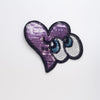 PC2243 - Sequin Heart Eyes (Iron On)