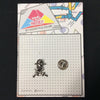 MP0259 - Skull In Swords Metal Pin Badge